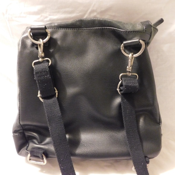 Genuine Leather Smooth THE SAK Convertible Backpack, Crossbody, Shoulder Bag - Picture 11 of 12